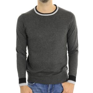 MAGLIA CONTRASTI ANTRACITE